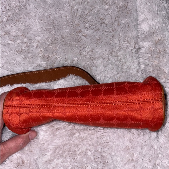 Kate Spade Orange Dot Noel Mini Barrel Bag - Picture 8 of 8